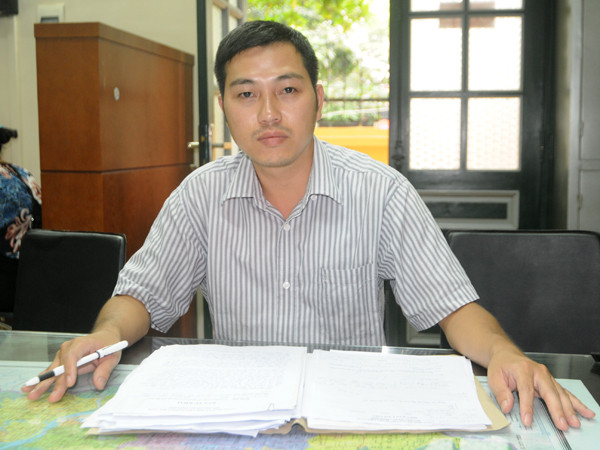 Thượng uý Phạm Hồng Quân. Ảnh: Tuấn Nguyễn