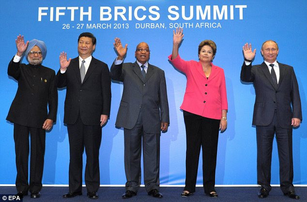 Các lãnh đạo trong Hội nghị thượng đỉnh BRICS