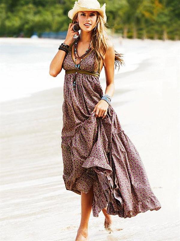 Alessandra Ambrosio quyến rũ với váy hè ảnh 4