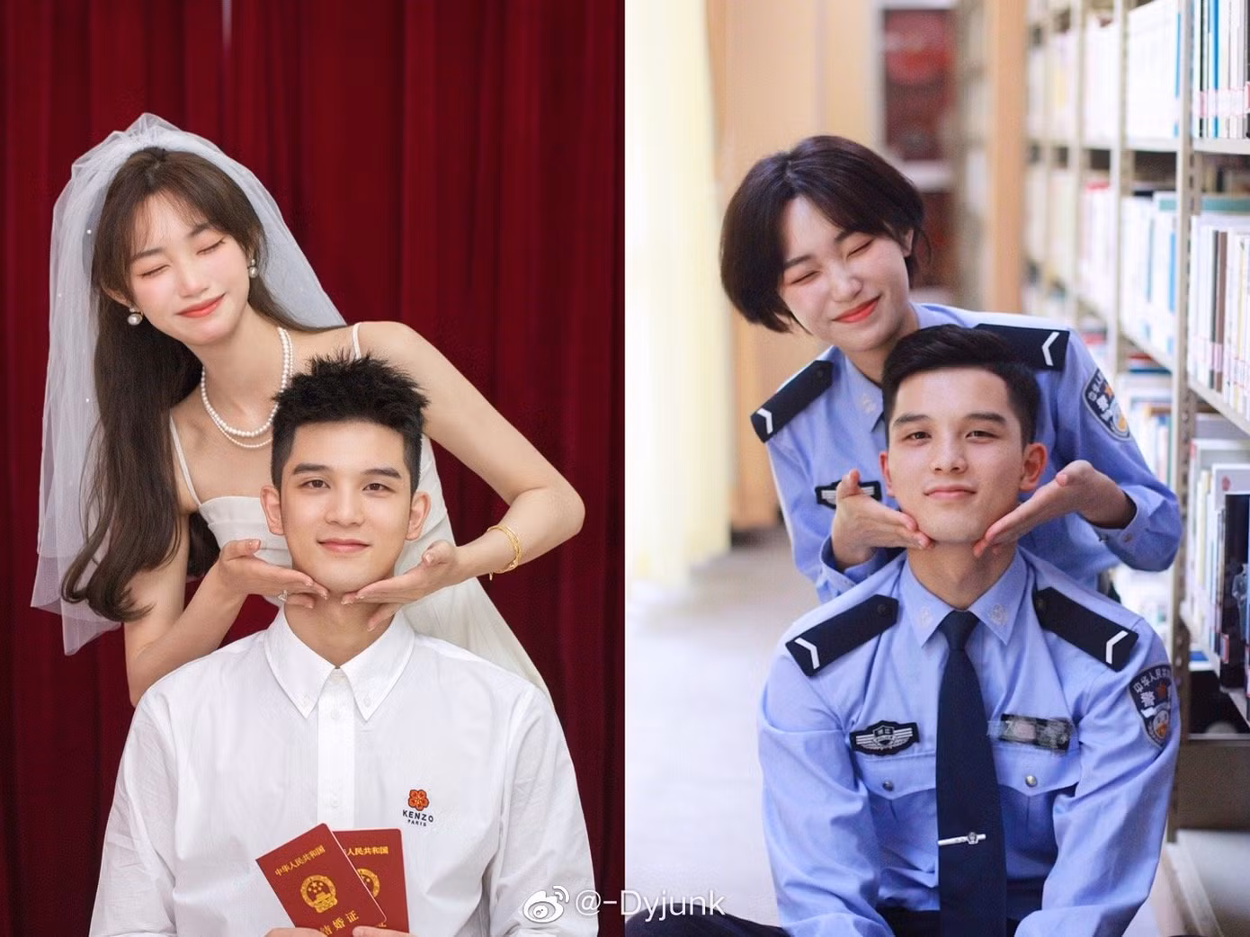 Hành trình 7 năm bên nhau của đôi bạn trẻ người Trung Quốc. Nguồn: WBNV