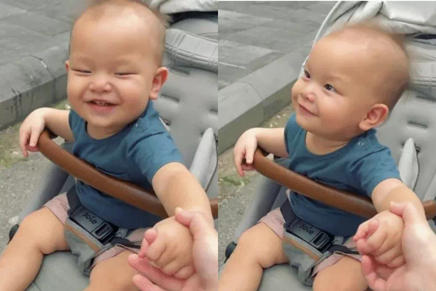 Đặc biệt, hành động liên tục hé miệng cười duyên khiến netizen "tan chảy" vì quá đáng yêu. Đặc biệt, hành động liên tục hé miệng cười duyên khiến netizen "tan chảy" vì quá đáng yêu.