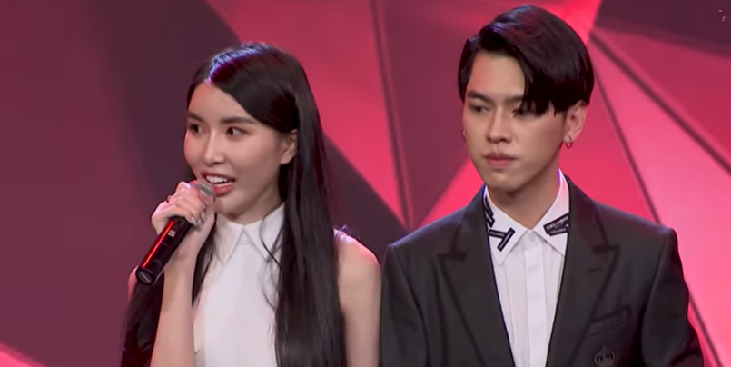 Hải Nam và bạn gái trong chương trình Người Ấy Là Ai tập 2