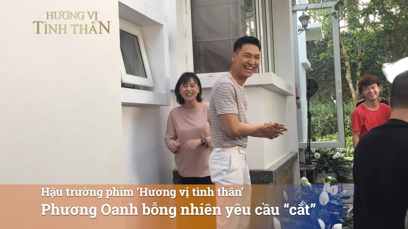 Nam xấu hổ đòi "cắt" khi quay cảnh hôn với Mạnh Trường