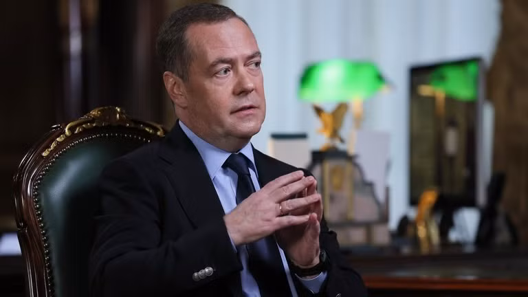 Phó Chủ tịch Hội đồng An ninh Nga Dmitry Medvedev. (Ảnh: RT) Phó Chủ tịch Hội đồng An ninh Nga Dmitry Medvedev. (Ảnh: RT)