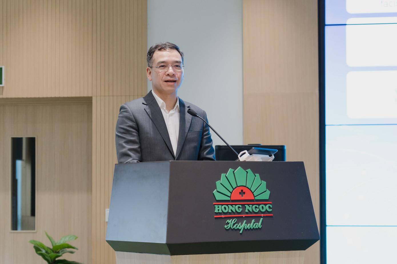 TS.BS Hà Anh Đức - Cục Trưởng Cục Quản lý Khám chữa bệnh - Phó Chủ tịch Hội đồng Y khoa Quốc gia phát biểu. TS.BS Hà Anh Đức - Cục Trưởng Cục Quản lý Khám chữa bệnh - Phó Chủ tịch Hội đồng Y khoa Quốc gia phát biểu.