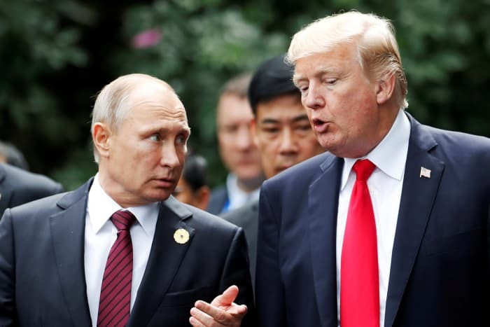 Ông Vladimir Putin và ông Donald Trump. (Ảnh: Reuters) Ông Vladimir Putin và ông Donald Trump. (Ảnh: Reuters)
