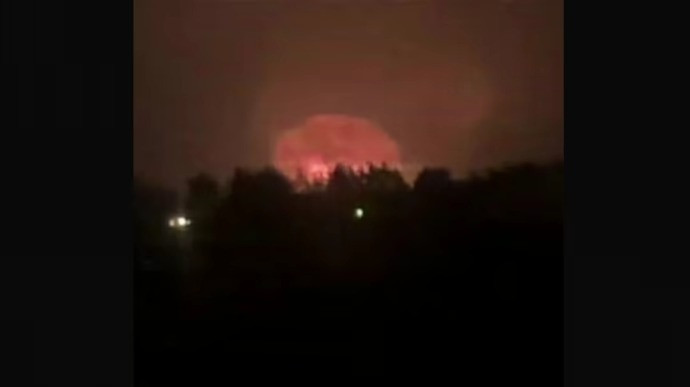 Hiện trường vụ nổ kho vũ khí. (Ảnh: Pravda) Hiện trường vụ nổ kho vũ khí. (Ảnh: Pravda)