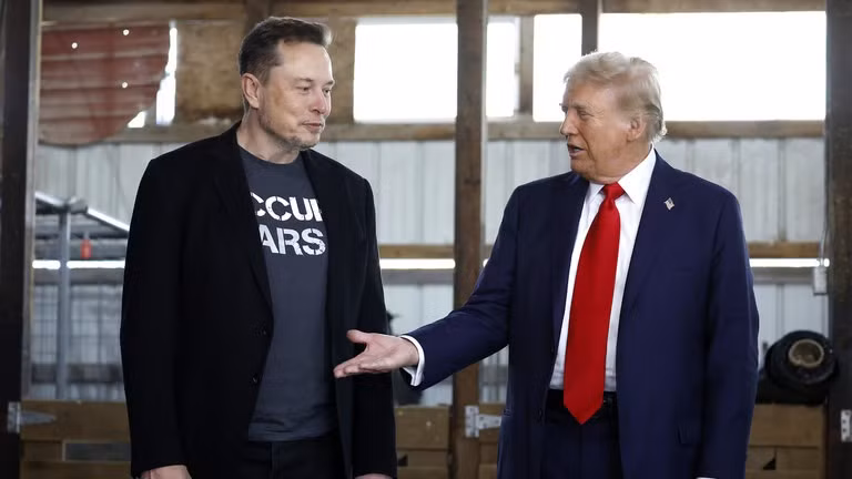 Ông Donald Trump và Elon Musk. (Ảnh: Getty Images) Ông Donald Trump và Elon Musk. (Ảnh: Getty Images)
