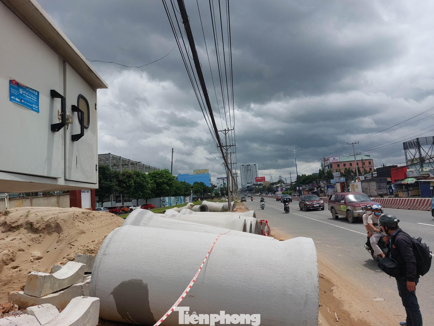 Dự án nâng cấp quốc lộ 13 tại Bình Dương đang được thi công