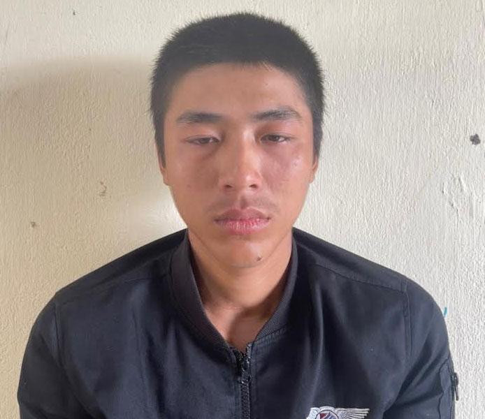 Hồ Văn Thương tại cơ quan công an