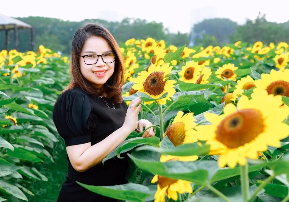 Chị Mai Thị Tươi nói rằng, lẽ sống của bản thân là cống hiến