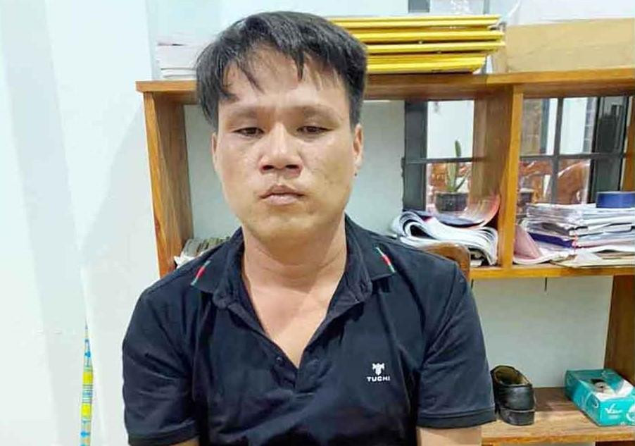 Nghi can Phan Văn Pháp tại cơ quan công an Nghi can Phan Văn Pháp tại cơ quan công an