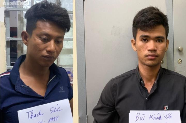 Hai nghi can bị bắt giữ Hai nghi can bị bắt giữ