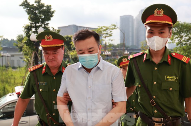 Bị cáo Chử Xuân Dũng. Bị cáo Chử Xuân Dũng.