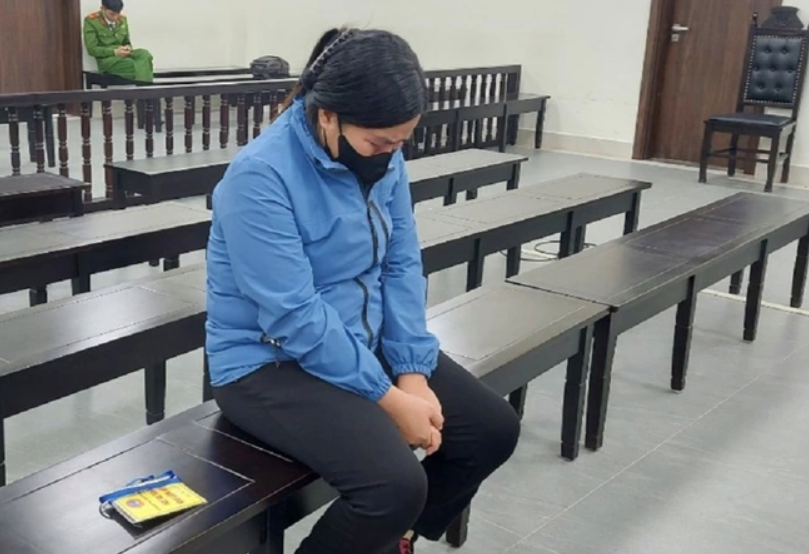 Bị cáo Phó Thị Thúy Hà.