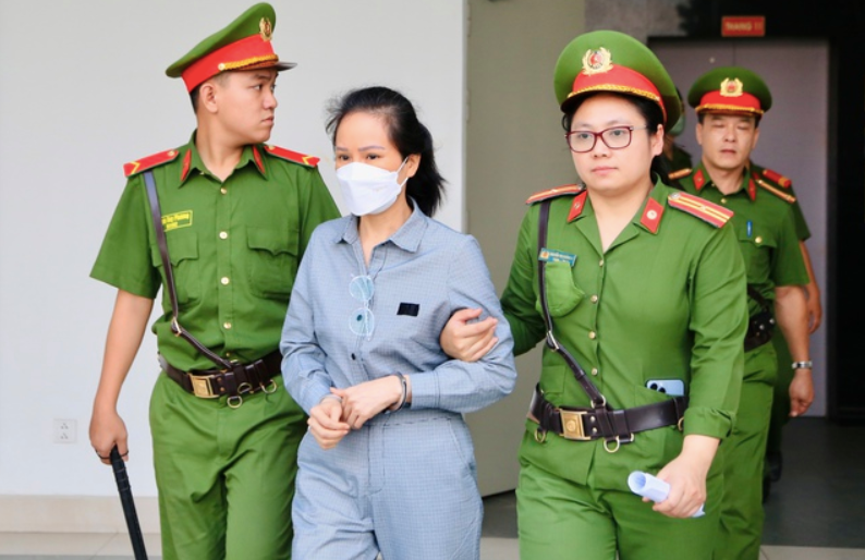 Bị cáo Nguyễn Thị Hương Lan. Bị cáo Nguyễn Thị Hương Lan.