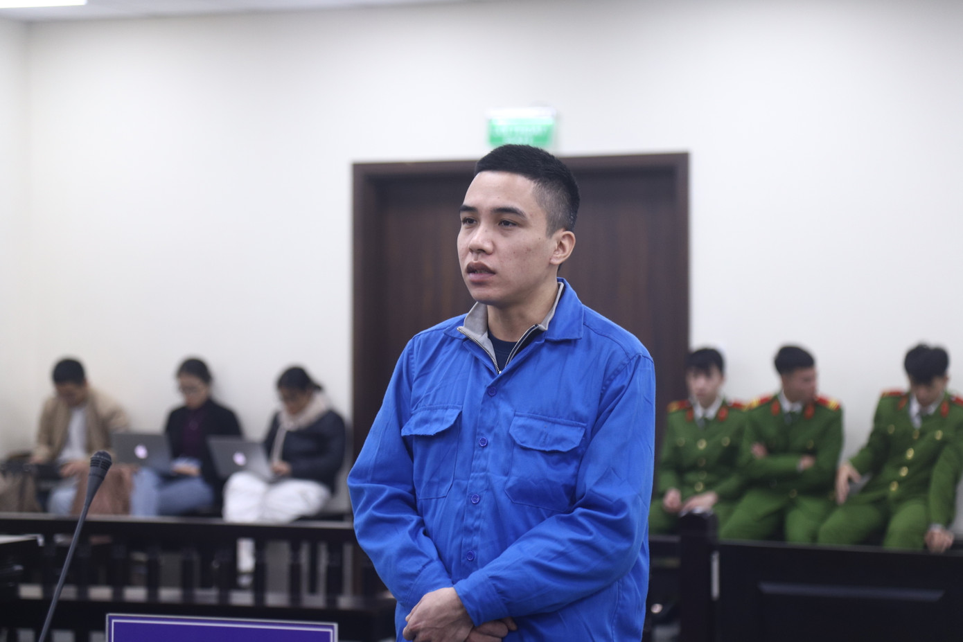 Bị cáo Nguyễn Đức Trung.