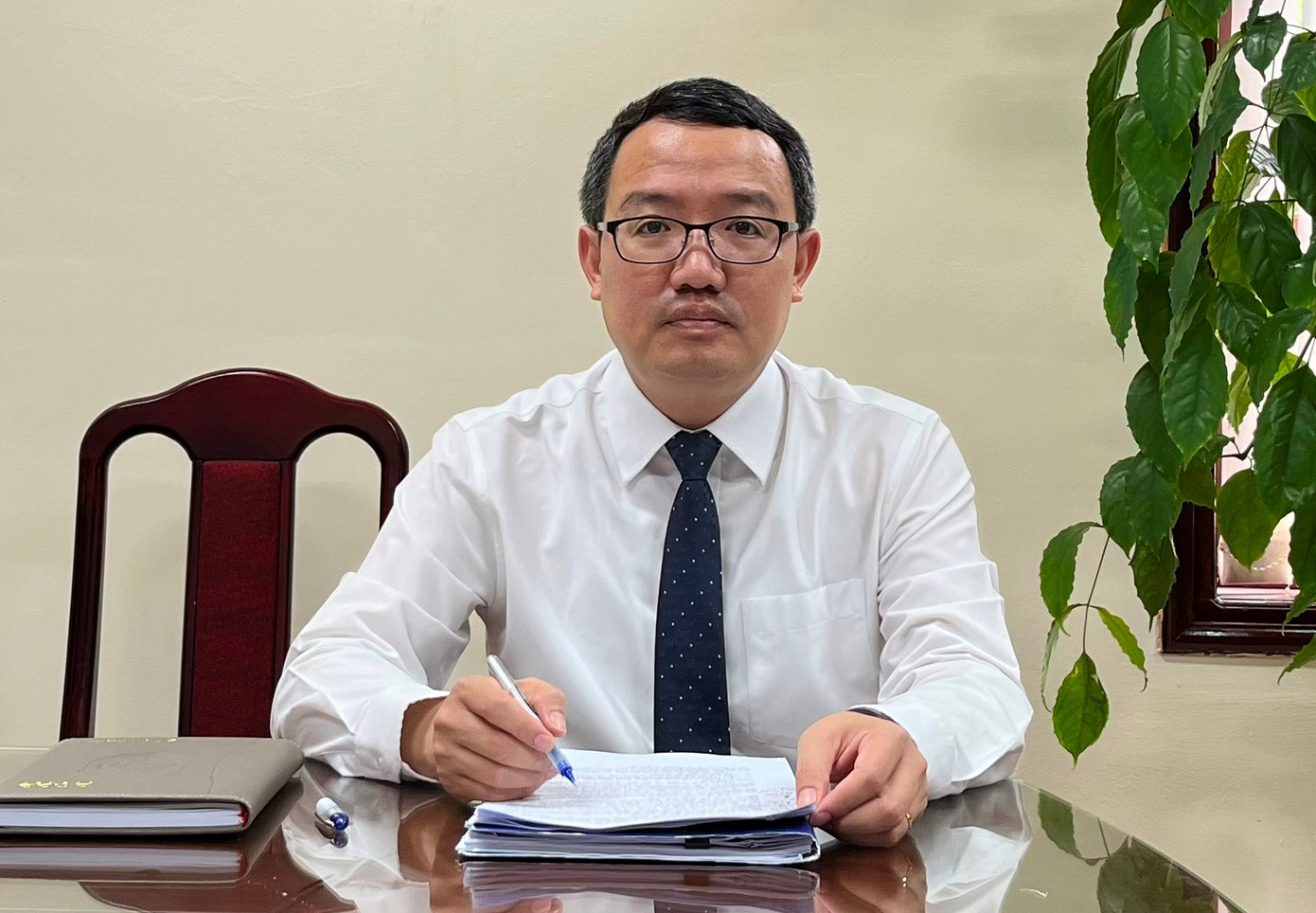 Ông Hồ Quang Huy, Cục trưởng Cục Kiểm tra văn bản QPPL (Bộ Tư pháp).