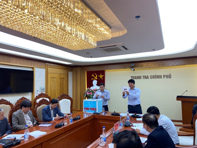 TTCP tiến hành bốc thăm lựa chọn ngẫu nhiên cán bộ để xác minh tài sản, thu nhập. Ảnh: Thanhtra.com.vn TTCP tiến hành bốc thăm lựa chọn ngẫu nhiên cán bộ để xác minh tài sản, thu nhập. Ảnh: Thanhtra.com.vn