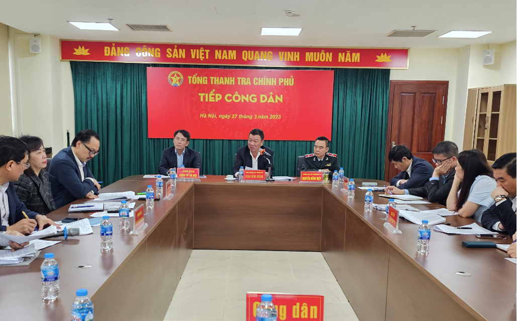 Tổng TTCP trong buổi tiếp công dân.
