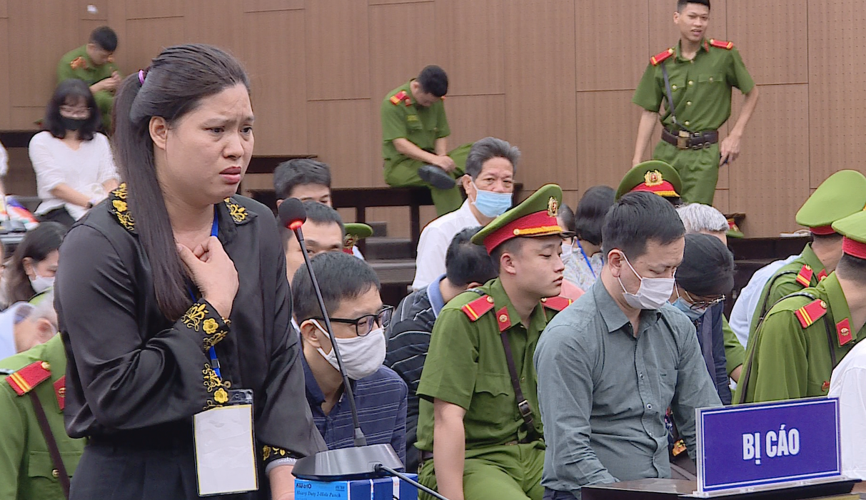 Bị cáo Trần Thị Mai Xa.