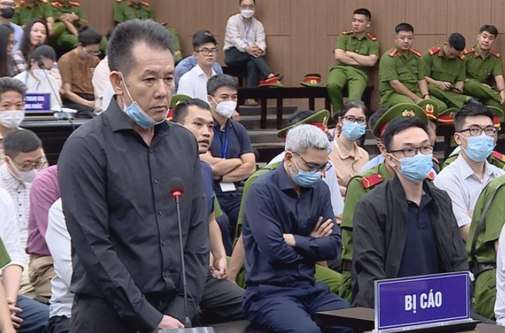 Bị cáo Nguyễn Tiến Mạnh. Bị cáo Nguyễn Tiến Mạnh.