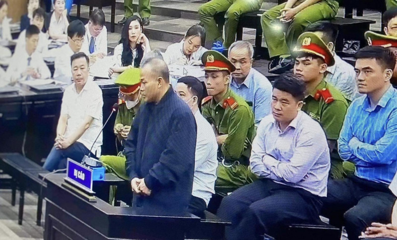 Bị cáo Vũ Hồng Nam. Bị cáo Vũ Hồng Nam.