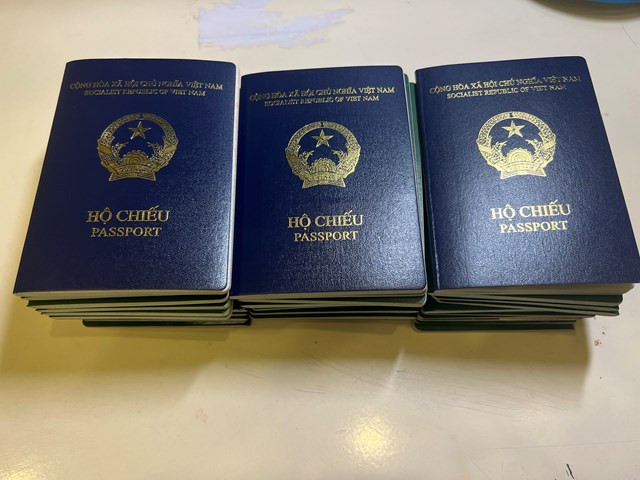 Ảnh minh họa cuốn hộ chiếu.