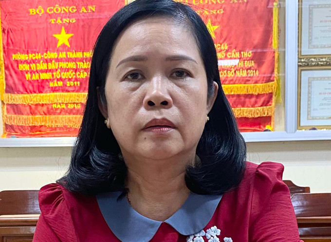 Bị can Bùi Thị Lệ Phi Bị can Bùi Thị Lệ Phi