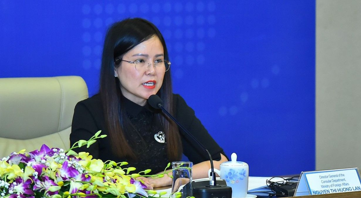 Cựu Cục trưởng Cục Lãnh sự Nguyễn Thị Hương Lan.