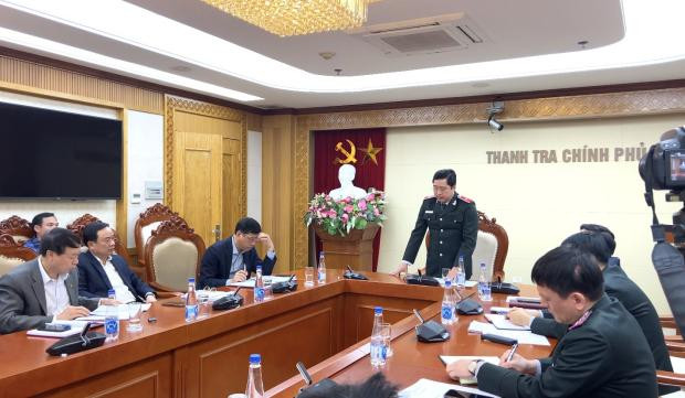 Toàn cảnh buổi công bố kết luận thanh tra. Toàn cảnh buổi công bố kết luận thanh tra.