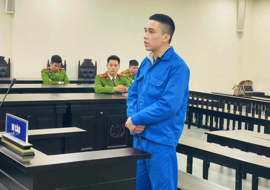 Bị cáo Nguyễn Đức Trung.