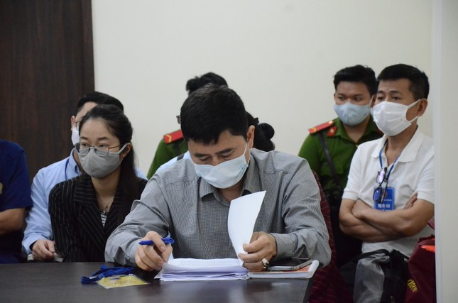 Ông Nguyễn Thanh Thủy trong phiên tòa tranh chấp đất đã xét xử. Ông Nguyễn Thanh Thủy trong phiên tòa tranh chấp đất đã xét xử.