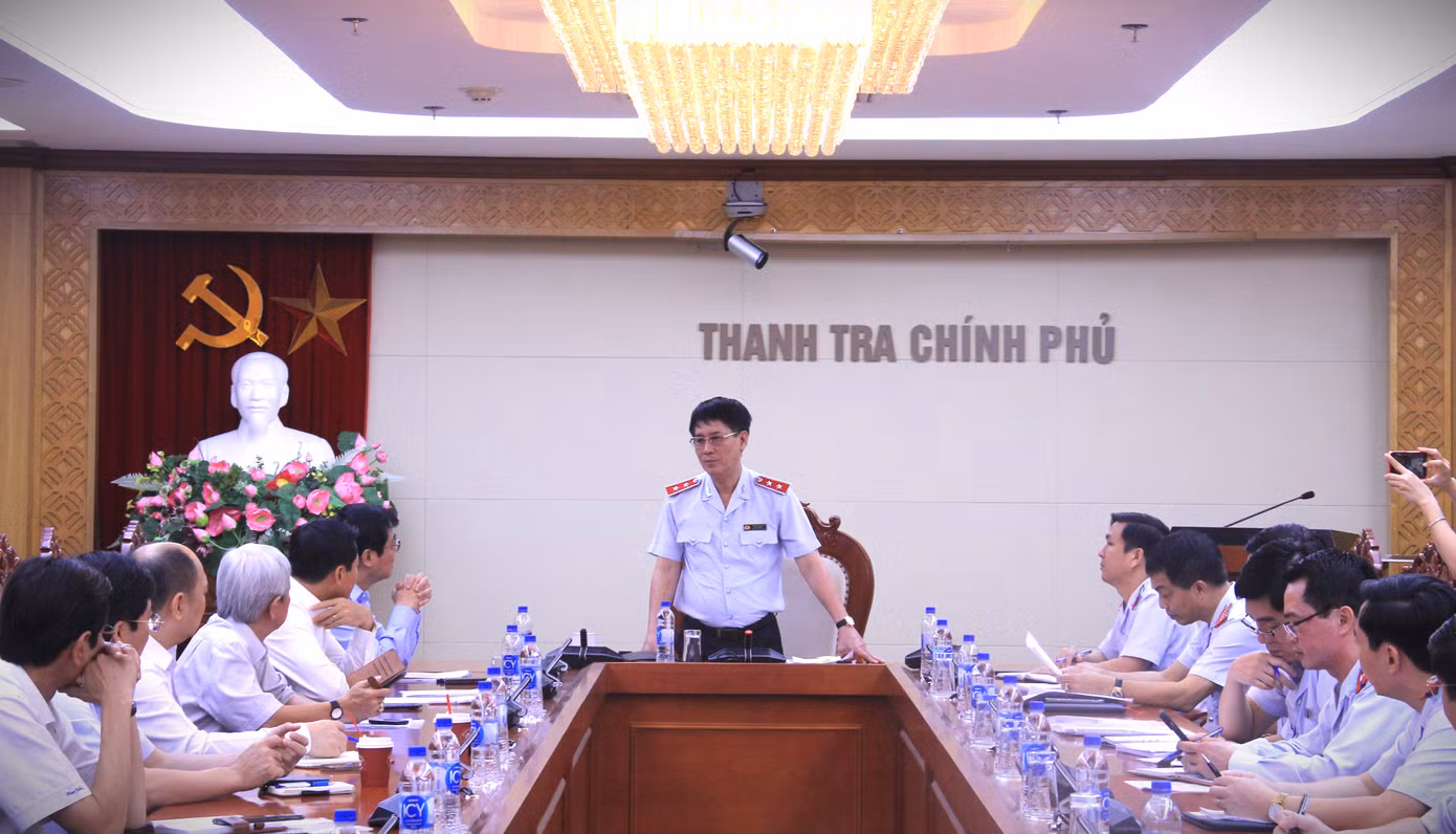 Thanh tra Chính phủ công bố quyết định thanh tra. Thanh tra Chính phủ công bố quyết định thanh tra.
