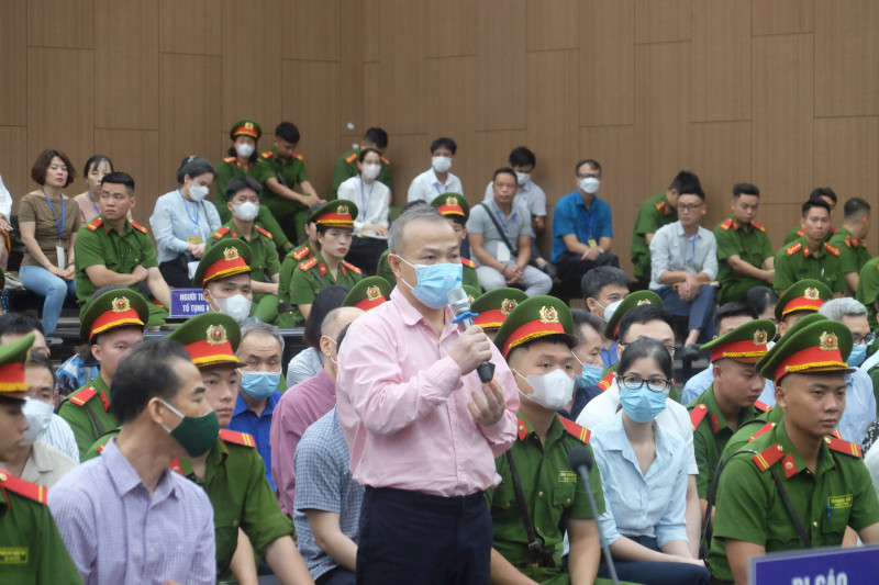 Bị cáo Vũ Hồng Nam. Bị cáo Vũ Hồng Nam.