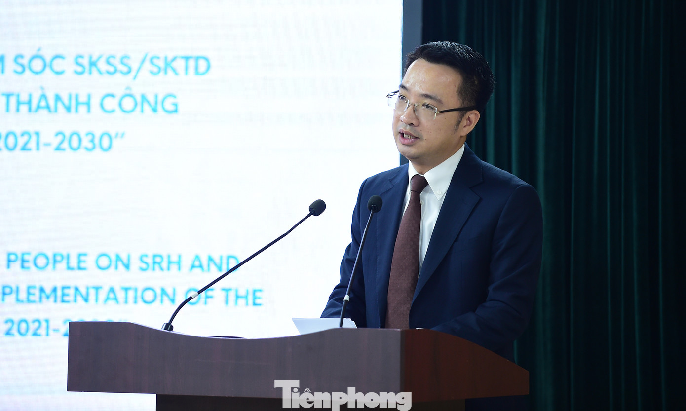 Anh Nguyễn Tường Lâm phát biểu tại chương trình. Ảnh: Xuân Tùng