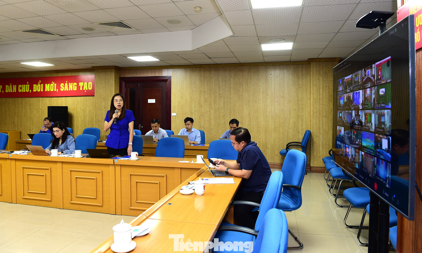 Các đại biểu phát biểu ý kiến tại hội nghị. Ảnh: Xuân Tùng