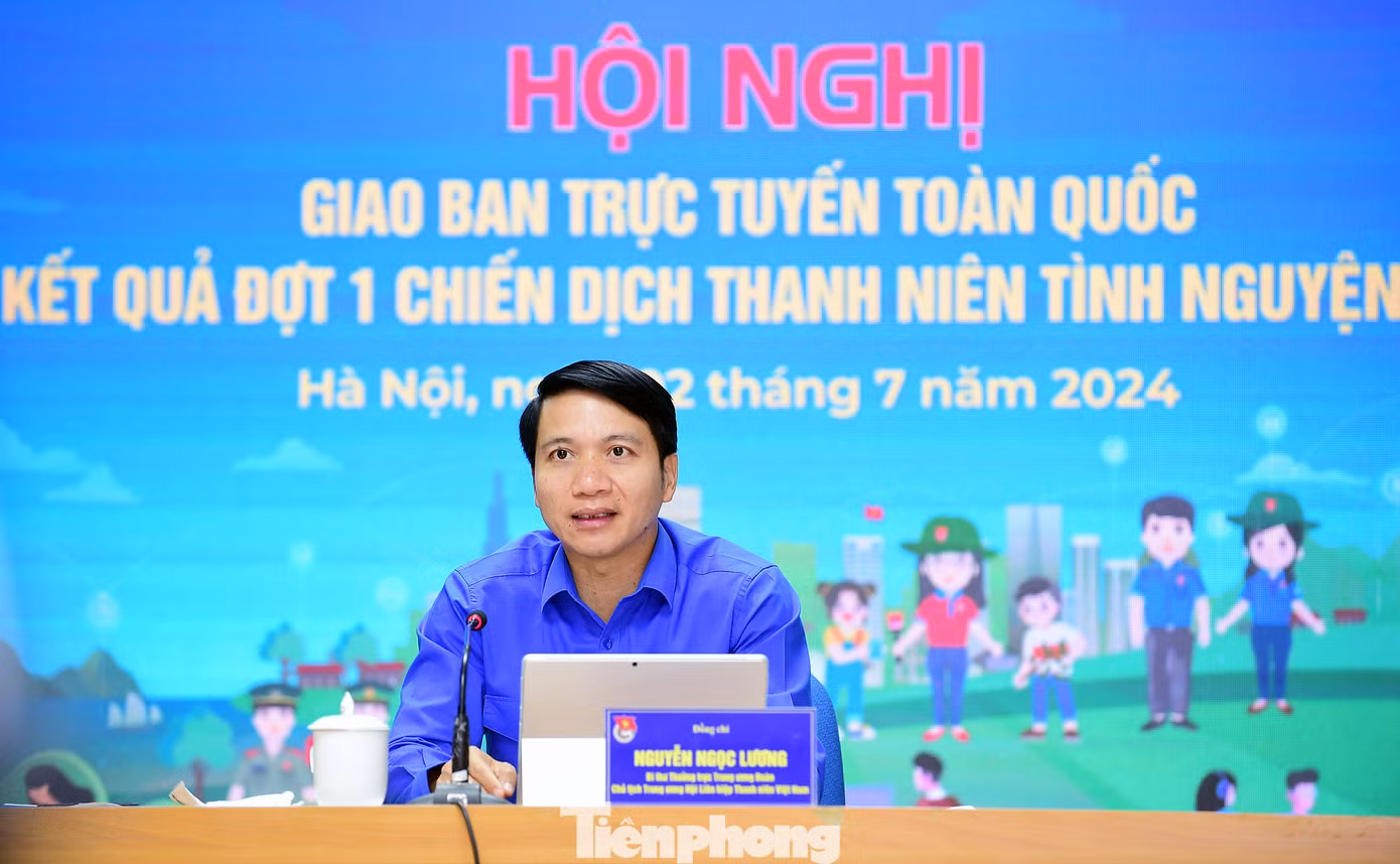 Anh Nguyễn Ngọc Lương phát biểu tại hội nghị. Ảnh: Xuân Tùng Anh Nguyễn Ngọc Lương phát biểu tại hội nghị. Ảnh: Xuân Tùng