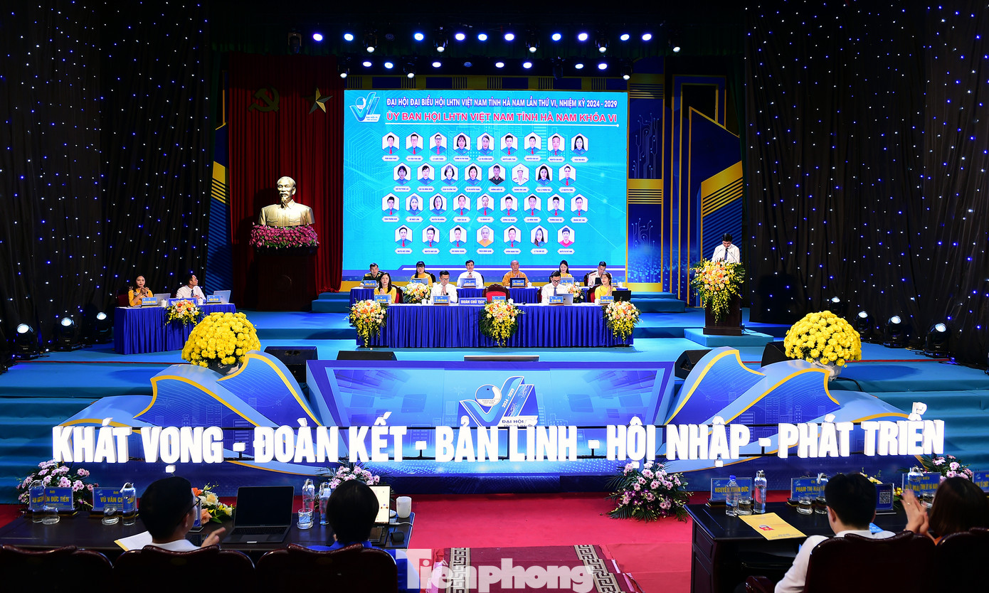Đại hội hiệp thương cử 33 anh chị tham gia Ủy ban Hội LHTN Việt Nam tỉnh Hà Nam nhiệm kỳ 2024 - 2029.