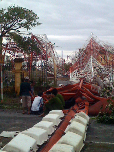 Lực lượng chức năng đã có mặt để khắc phục sự cố