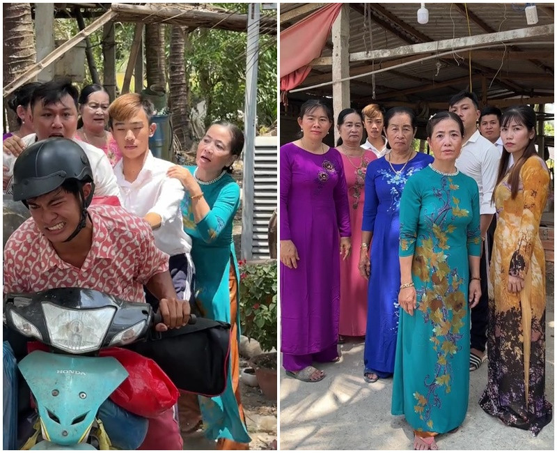 Những gương mặt thân quen luôn xuất hiện trong các video của Khang. Những gương mặt thân quen luôn xuất hiện trong các video của Khang.