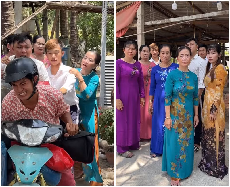Những gương mặt thân quen luôn xuất hiện trong các video của Khang. Những gương mặt thân quen luôn xuất hiện trong các video của Khang.
