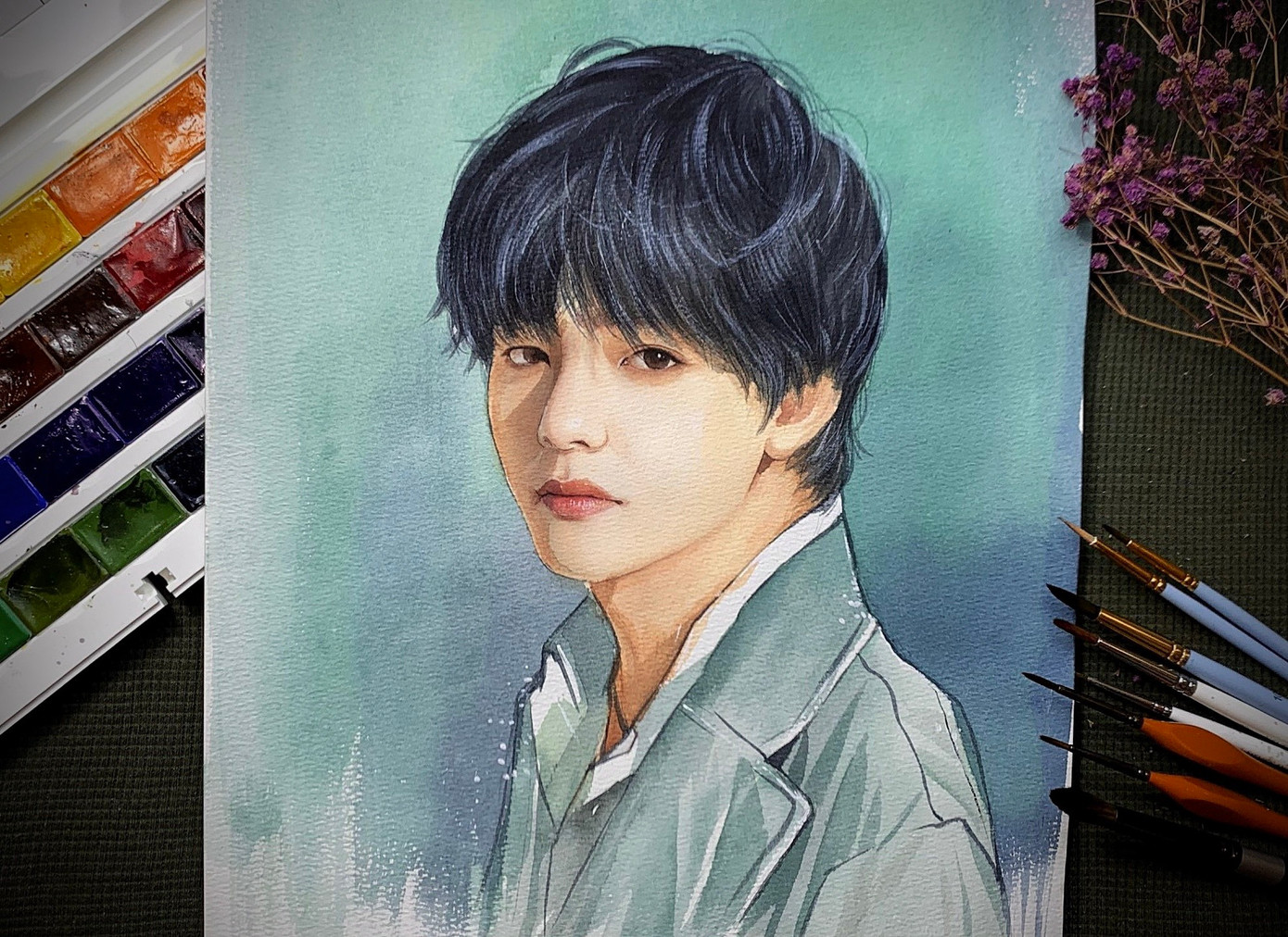 Thần tượng V BTS. Thần tượng V BTS.