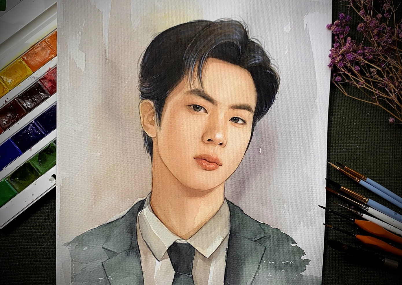 Thành viên Jin. Thành viên Jin.