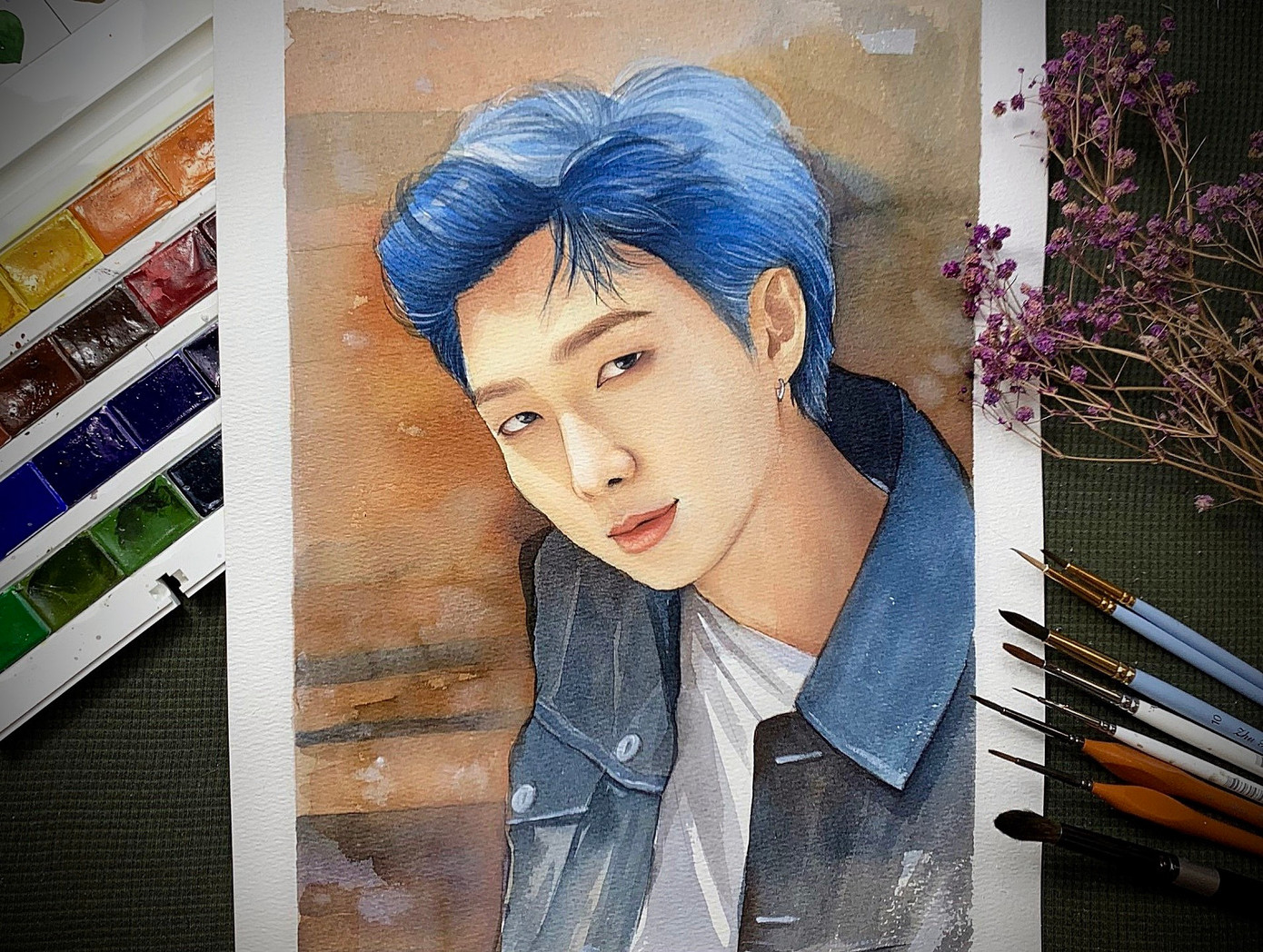 Trưởng nhóm RM BTS. Trưởng nhóm RM BTS.