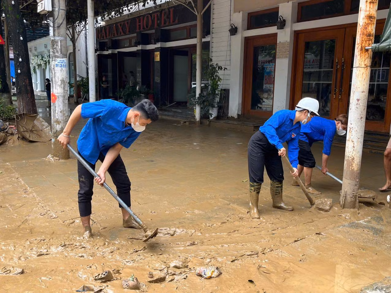 Ảnh: Đoàn Thanh niên - Hội Sinh viên Phân hiệu ĐH Thái Nguyên tại tỉnh Lào Cai Ảnh: Đoàn Thanh niên - Hội Sinh viên Phân hiệu ĐH Thái Nguyên tại tỉnh Lào Cai