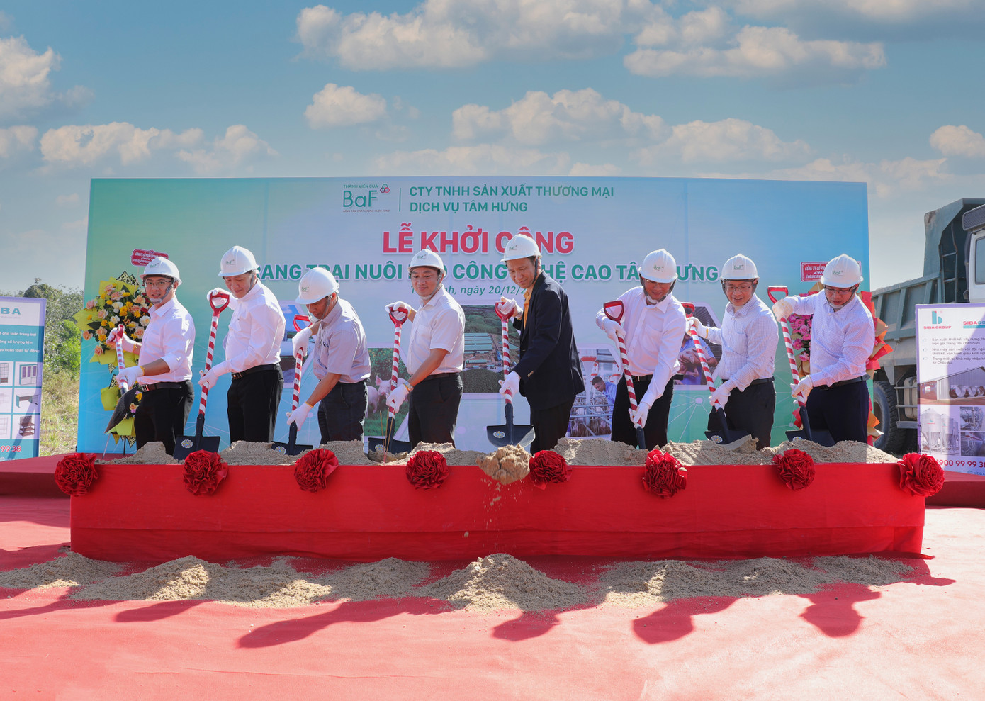 BaF tiếp tục khởi công một trang trại chăn nuôi mới tại Tây Ninh