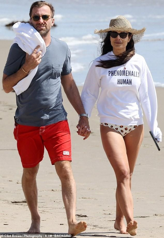 Jordana Brewster và bạn trai Mason Morfit trong một lần đi nghỉ ở Santa Monica hồi năm ngoái.