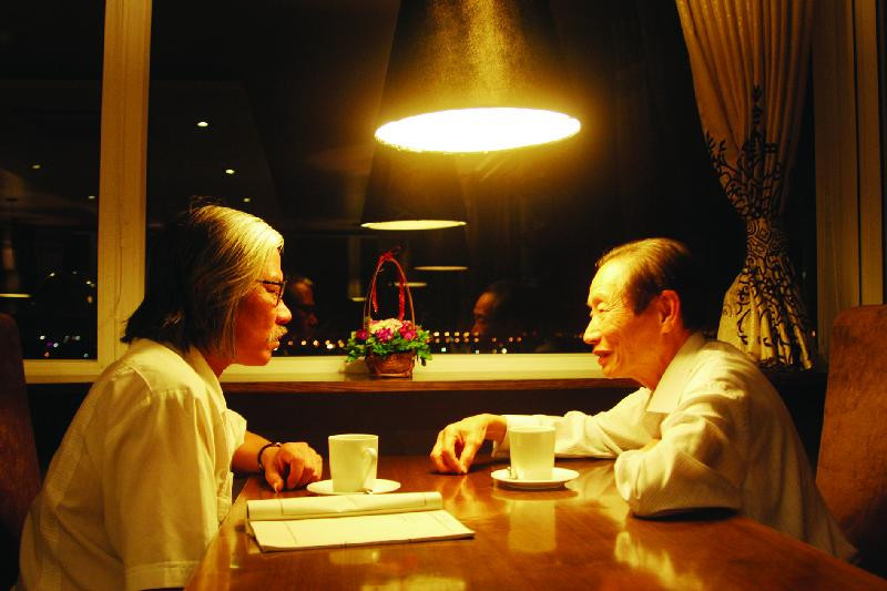 Ông Bảo cùng tác giả