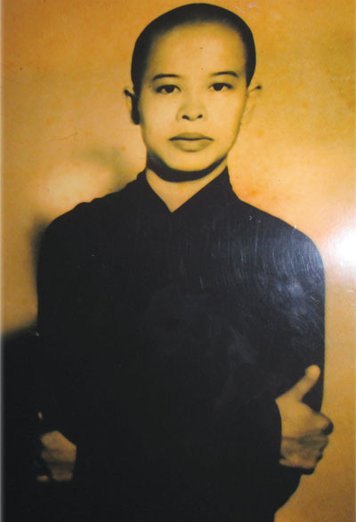 Ni cô Diệu Thông thời trẻ...- Ảnh: T.D